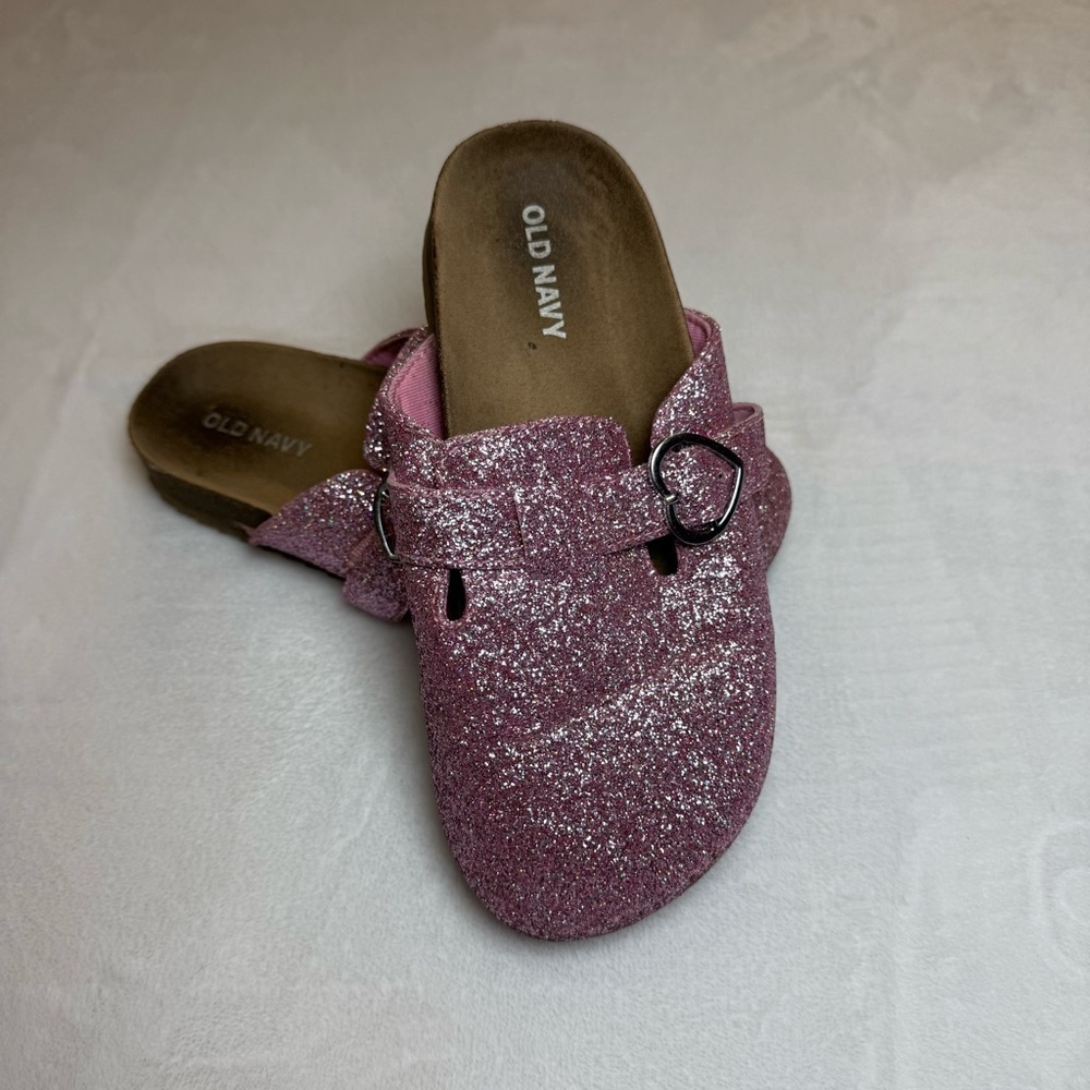 Old Navy Sparkling Pink Slip-On Shoes